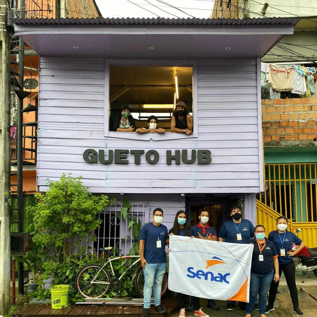 Registro de doação na comunidade